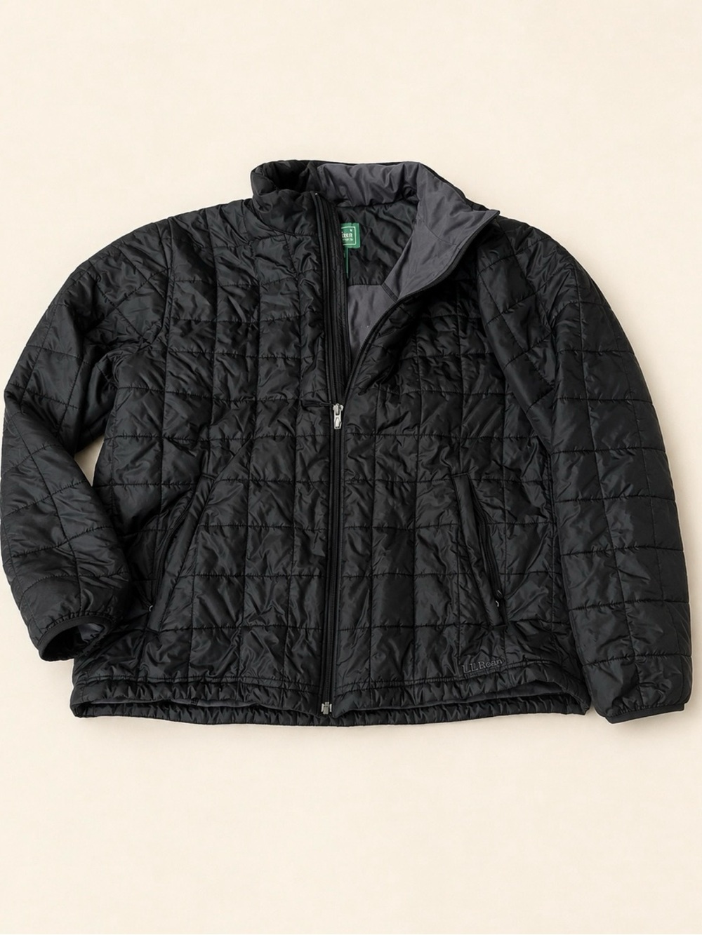 Men’s L.L. Bean Black Quilted Puffer Jacket